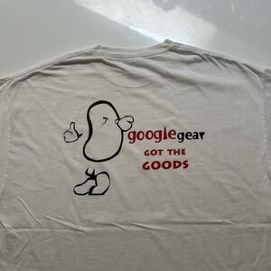 Vintage Google Shirt Mens XL Google Gear 90s Y2K Tech Computer Technology Nerd